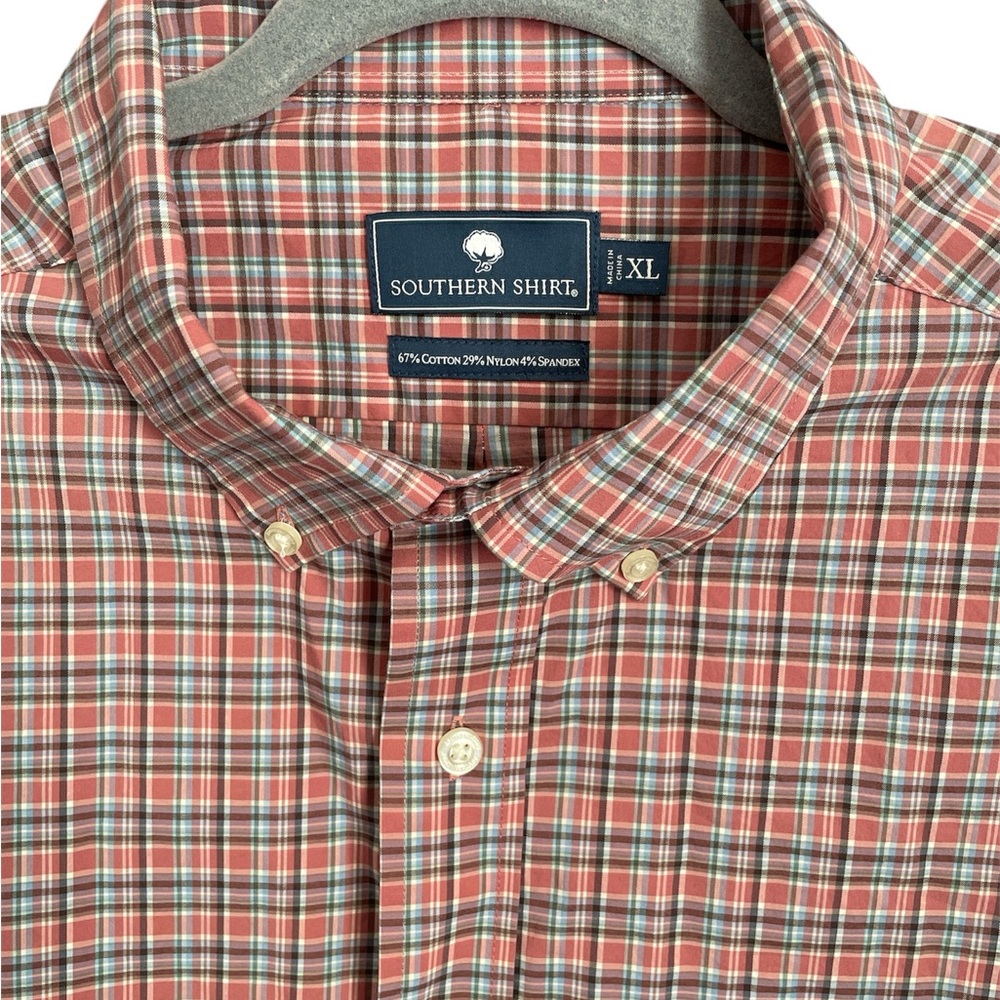 Men’s Casual Button Down Southern Shirt XL